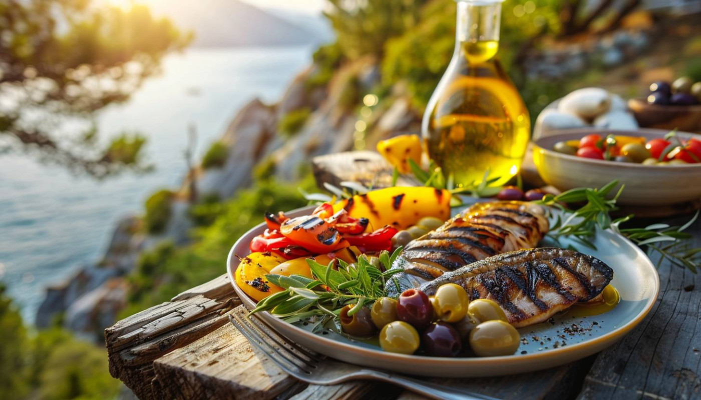 Desvendando os segredos da dieta mediterrânea para longevidade